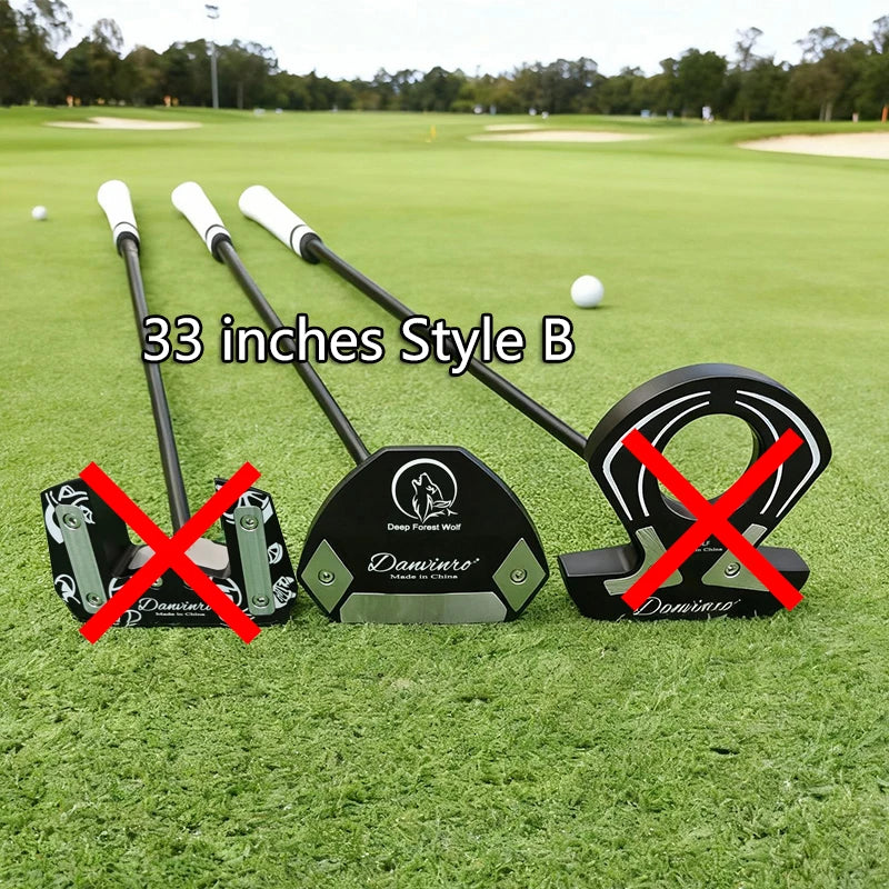 Golf Putter with Zero Torque & Auto-Balance, High MOI for Max Stability, 100% CNC Milled, Black Mallet Putter Golf Club - Buy online at  Vibe In Cart.