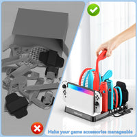 All In One for Switch/Switch OLED Sports Game Accessories Kit for Switch Set Storage Stand for N-Switch - Buy online at  Vibe In Cart.