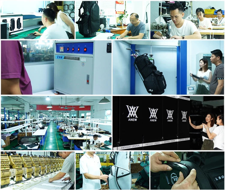 ASL GOLF OEM Brand Custom logo Black Tour Staff Golf Bags Pu Leather Waterproof Golf Bag for  with 14 - Buy online at  Vibe In Cart.