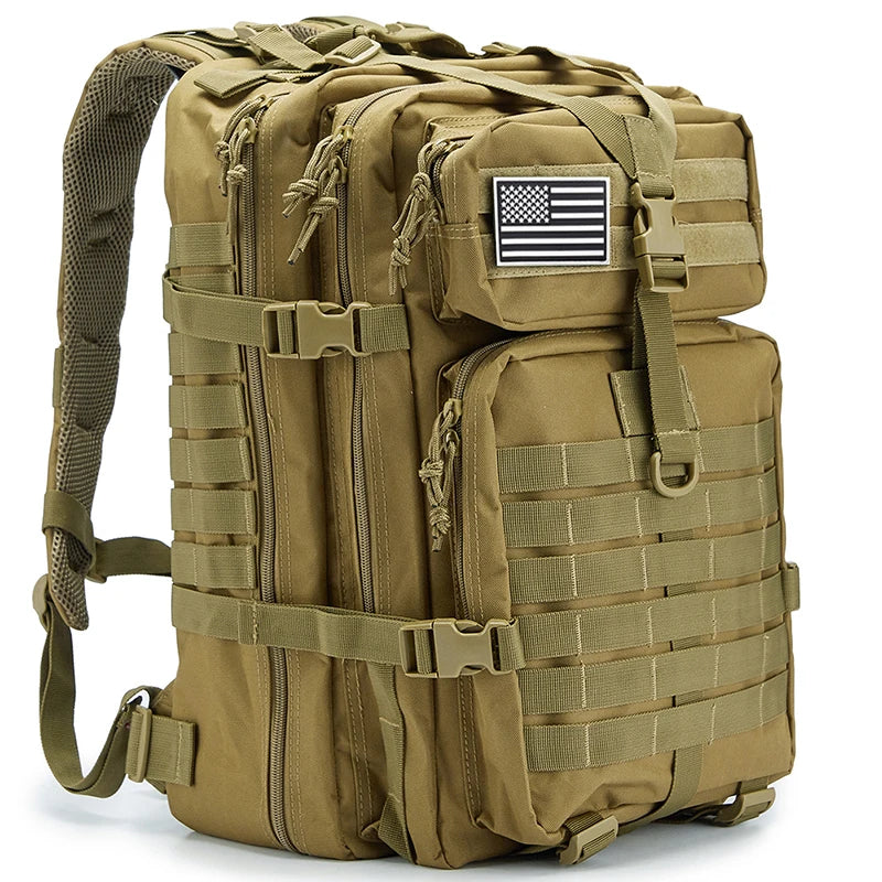 45L Man Tactical Backpacks Traveling Bags Outdoor 3P School Pack EDC Molle Pack For Trekking Hunting Bag camping equipment - Buy online at  Vibe In Cart.