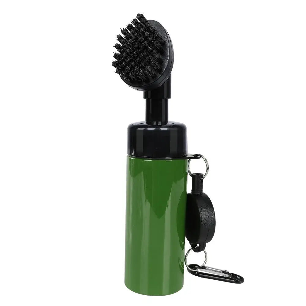Golf Club Groove Cleaning Brush with Leakproof Water Reservoir and ABS Material