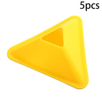 5PCS Football Training Disc Triangle Soccer Practice Field Sports Agility Training Cone Portable Equipment For Kids Adult - Buy online at  Vibe In Cart.