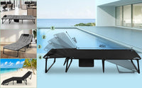 Portable Folding Camping Cot - 3-Position Adjustable Reclining Lounge Chair with Pillow, Outdoor Sleeping Bed (68cm Wide) - Buy online at  Vibe In Cart.