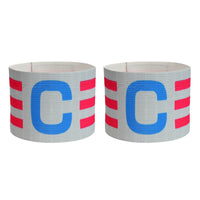 Adjustable Elastic Polyester Soccer Captain Armband for Training