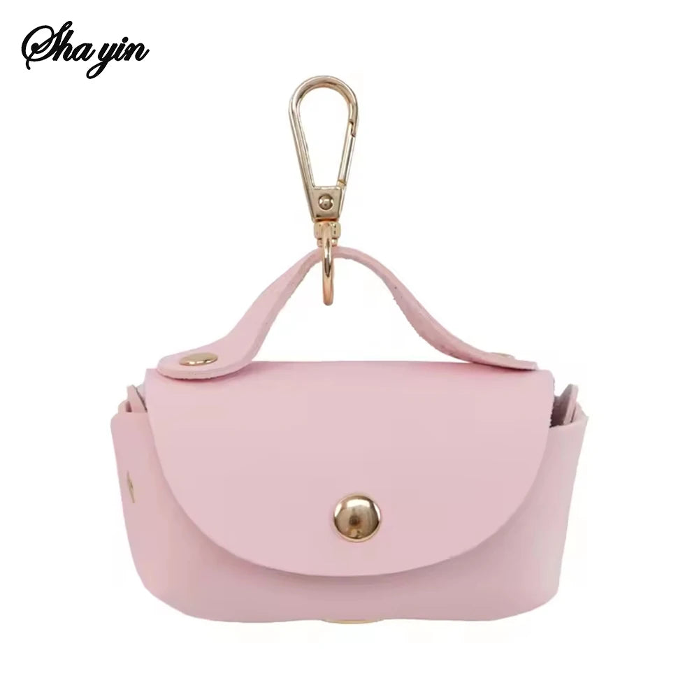 1PC Portable Pet Waste Bag Dispenser With Leather Carrying Case For Outdoor Use. Multi-Color Dog Waste Bag Storage Bag. - Buy online at  Vibe In Cart.