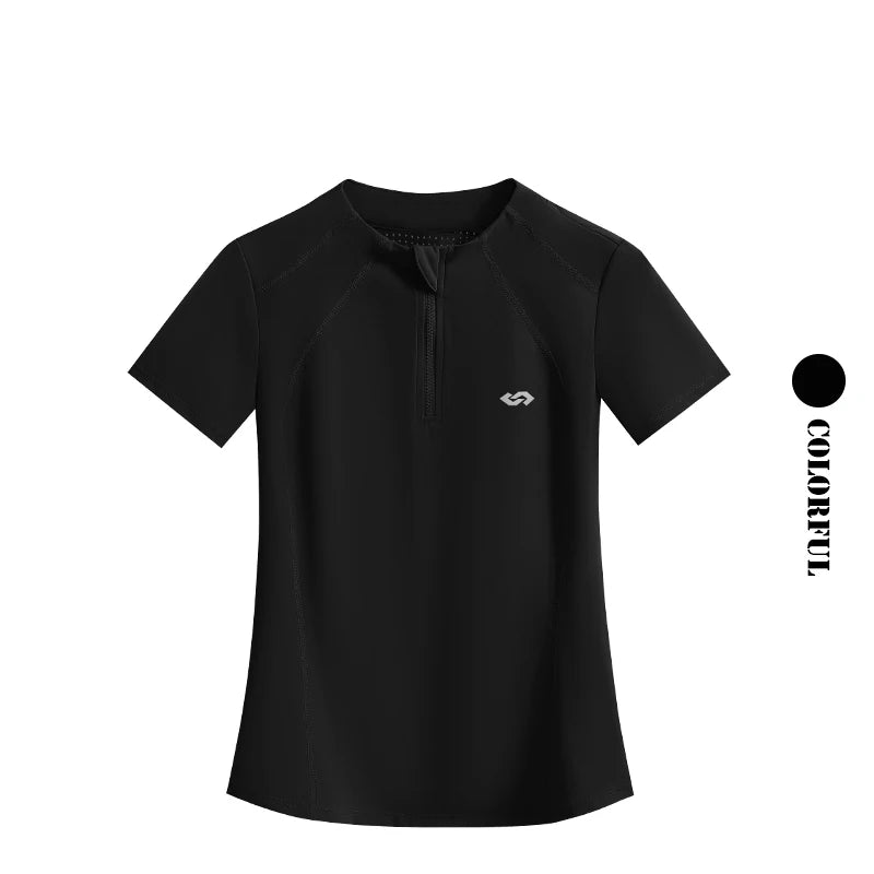 Women's 2-Piece Tennis Skirt and Top Set, Polyester Elastane