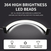 New Moon Nail Work Lamp - Beauty Work Desk Lamp, Three-color USB Power Supply - Black/White/Pink, Suitable for Nail Art, Eyelash - Buy online at  Vibe In Cart.