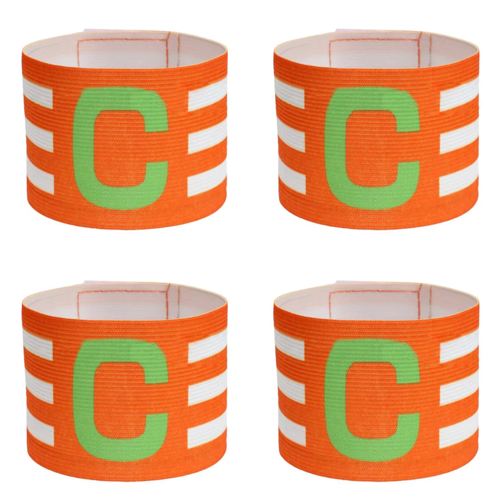 Soccer Captain Armband Adjustable for Kids and Adults 1-5 Pieces