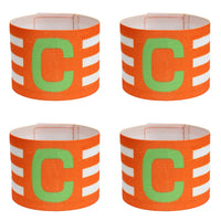 Soccer Captain Armband Adjustable for Kids and Adults 1-5 Pieces