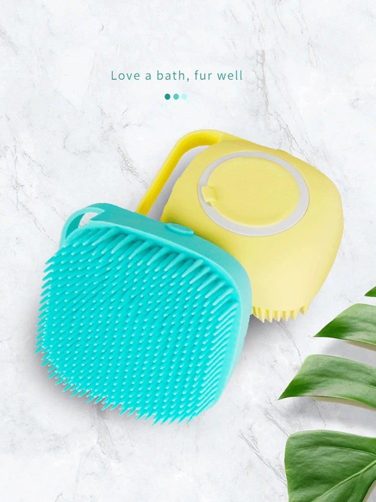 Pet Bath Massage Gloves Soft Safety Silicone For Puppy Dog Cat Grooming Bathroom Tools Mascotas Accessories - Buy online at  Vibe In Cart.