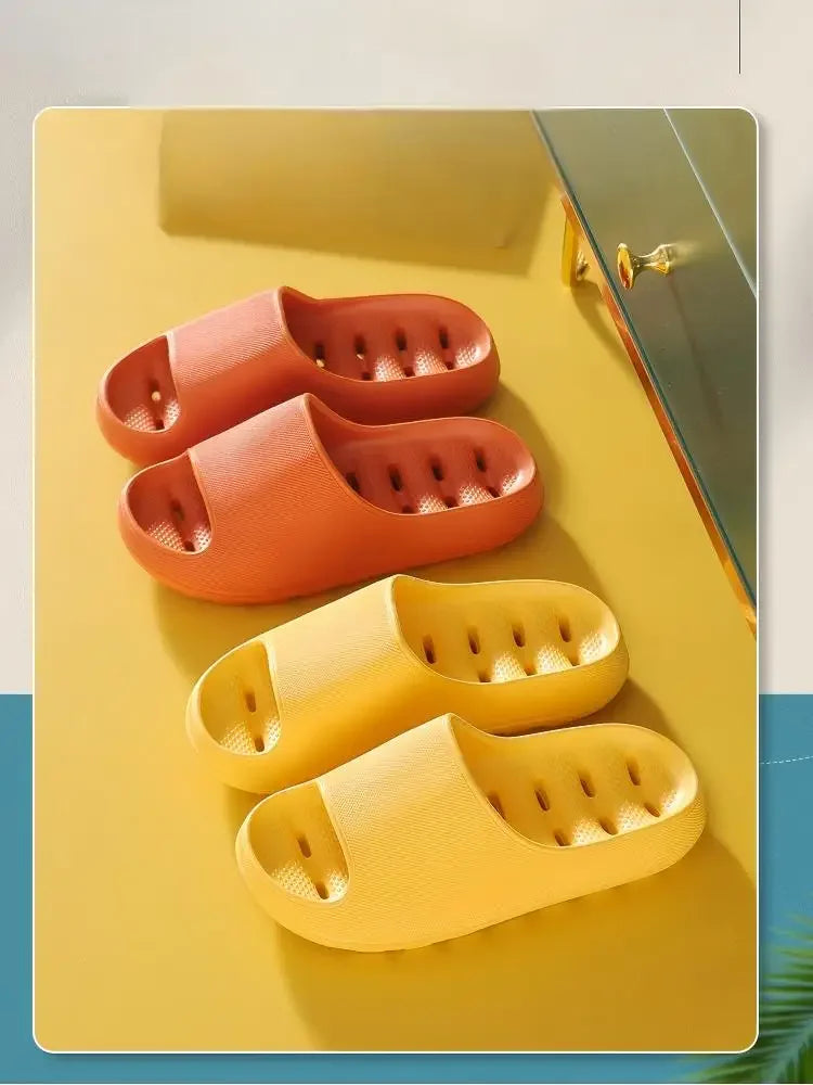 Men's Anti-Slip EVA Indoor Slippers Quick-Drying Flat Heel