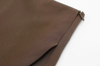 HXAO Women's Skort High Waist Brown Skirt Pants Stylish Summer Pink Black Mini Skirt Shorts Asymmetric Casual Off White Skort - Buy online at  Vibe In Cart.