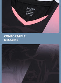 Unisex Soccer Uniform Jersey and Shorts Set for Futsal Training