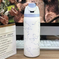 500ml Stainless Steel Thermal Insulated Flask for Kids with Leak Proof Design