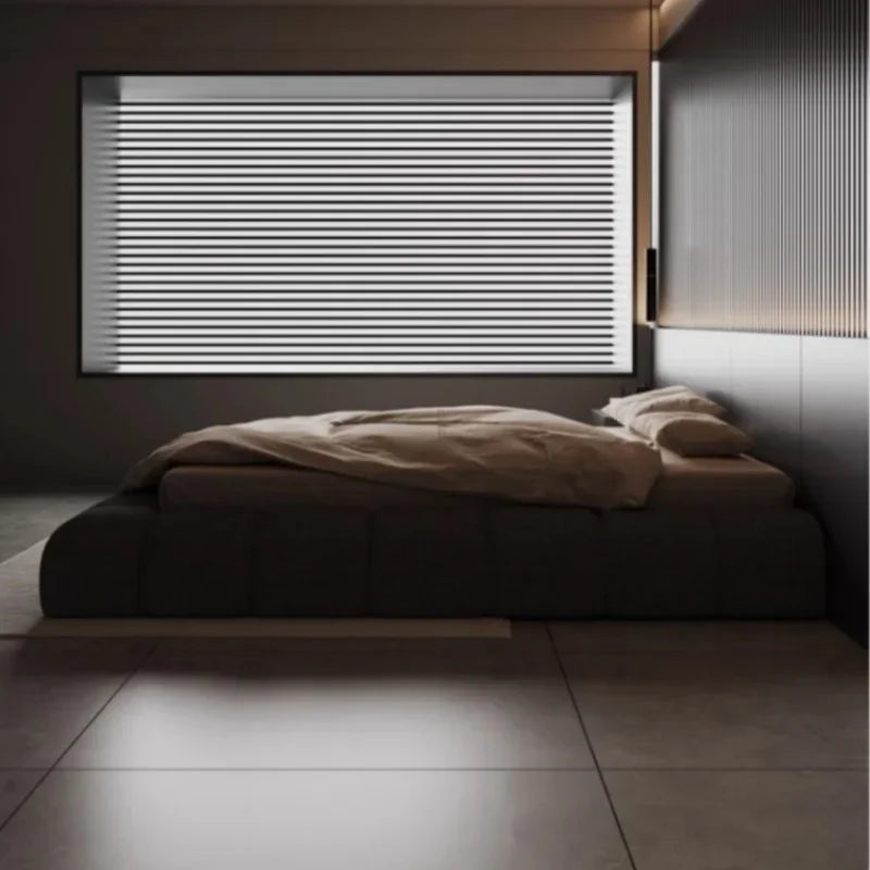 Frame High End Bed Aesthetics Tatami Minimalist Wedding Confortable Bed Master Bedroom Fashionable Design Muebles Furniture - Buy online at  Vibe In Cart.