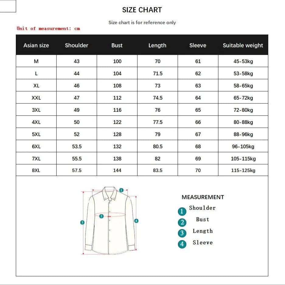 New Plus Size Men Solid Color Business Shirt Fashion Classic Basic Casual Slim White Long Sleeve Shirt Brand Clothes - Buy online at  Vibe In Cart.