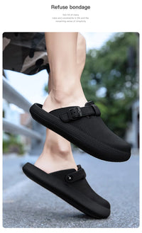 Asgard Men New Clogs Slippers Fashion EVA Insole Men Mules Slippers Classic Waterproof Garden Shoes Women Non-slip Beach Sandals - Buy online at  Vibe In Cart.