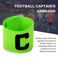 Football Armband Captain Soccer Bracelet Non-slip Soccer Ball Leader Soccer Armband Adjustable Bright Color Football Accessories - Buy online at  Vibe In Cart.