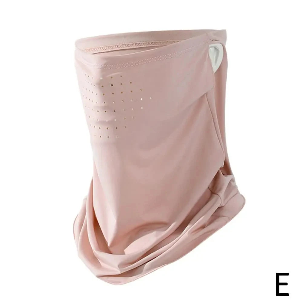 Women's Polyester UV Protection Outdoor Neck Scarf for Spring and Summer