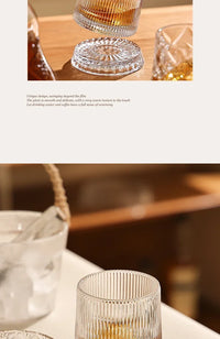 255 ML Whiskey Glass  Transparent Wine Glass Household Heat-resistant Rotatable Beer Cup Party Drinkware Foreign wine cup - Buy online at  Vibe In Cart.
