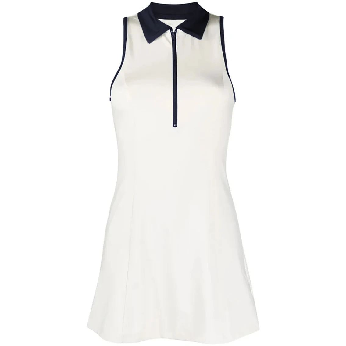 Sean Tsing® Sport Golf Tennis Dresses with Shorts Women Sleeveless Turn Down Collar Dress Badminton Workout Two Pieces Suits