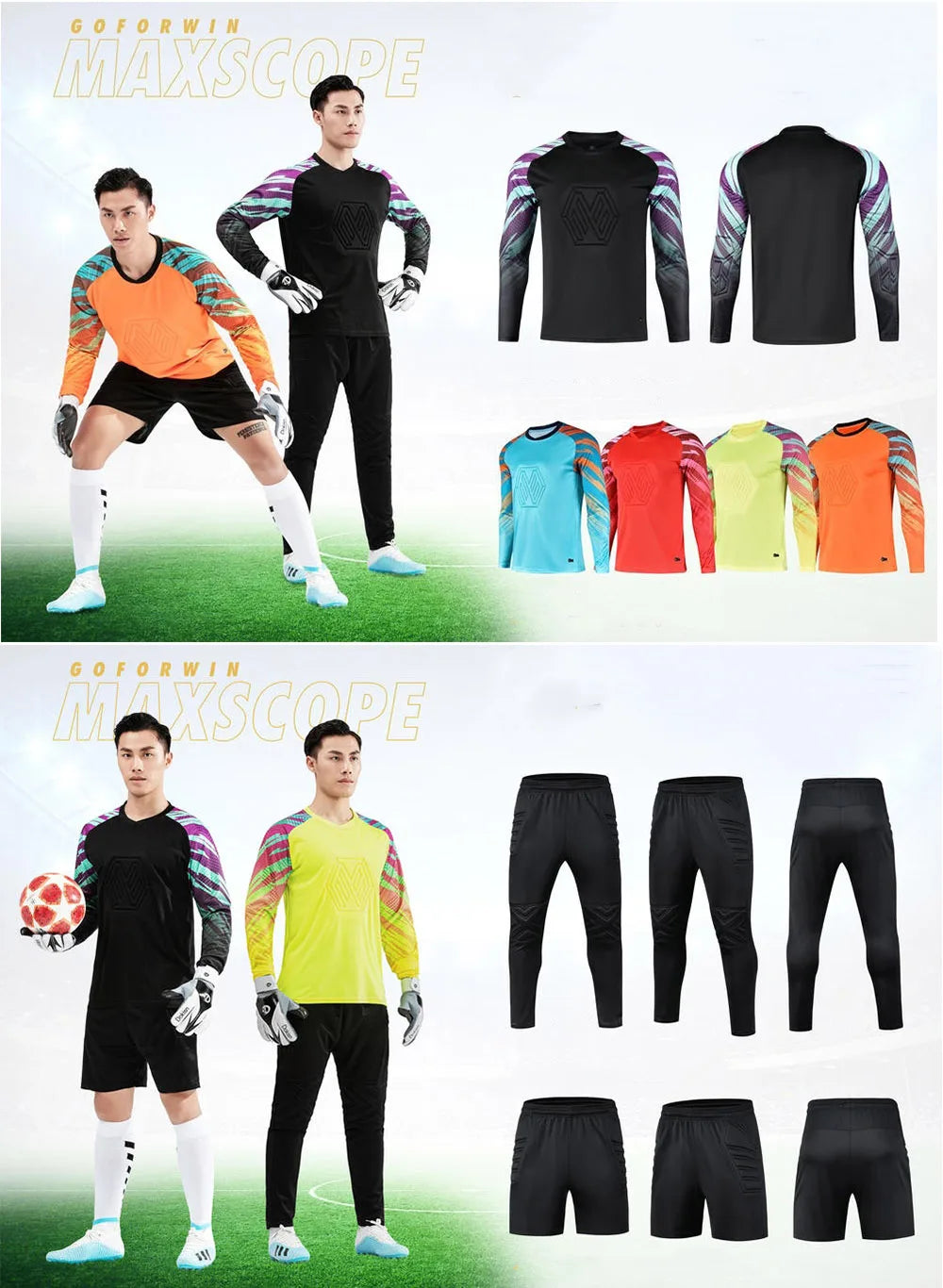 Adult Kids Football Goalkeeper Jerseys Tracksuit Custom Men Soccer Goalie Tracksuit Long Sleeve Uniform Boy Gatekeeper Outfit - Buy online at  Vibe In Cart.