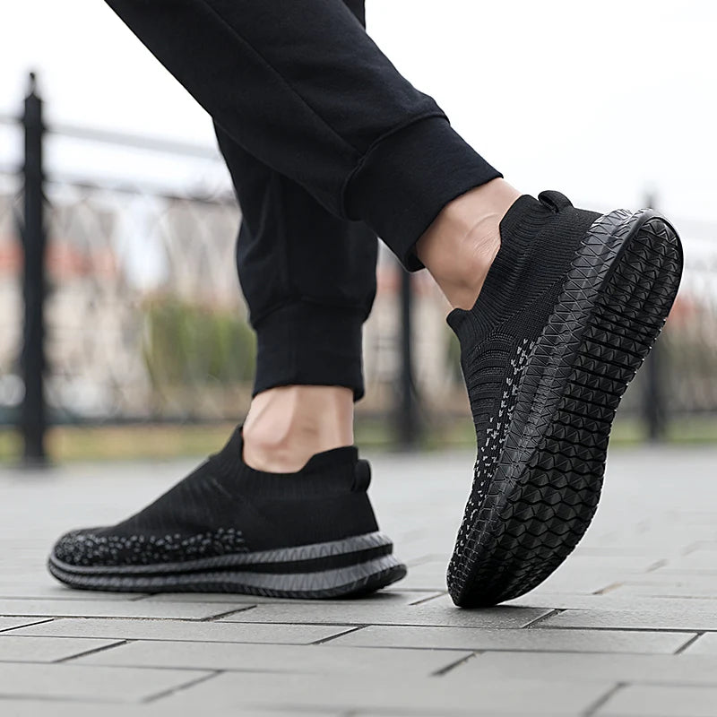 2025 Breathable Men Casual Shoes Lightweight Outdoor Male Walking Shoes Anti-slip Men's Sneakers Slip on Flats Vulcanized Shoes - Buy online at  Vibe In Cart.