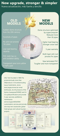 Geodesic Dome Manor greenhouse Tent Leisure Resort Vacation Outdoor Glamping Round Tent Transparent Starry Sky Luxury Hotel Dome - Buy online at  Vibe In Cart.