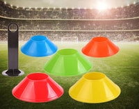 10pcs soccer Training Sign Dish Pressure Resistant Cones Marker Discs Bucket Outdoor Basketball Football Training Sports - Buy online at  Vibe In Cart.