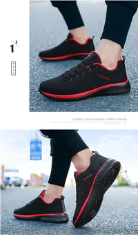 Men Running Shoes Breathable Light Comfortable Men's Casual Shoes Tenis Outdoor Slip On Walking Sneakers - Buy online at  Vibe In Cart.