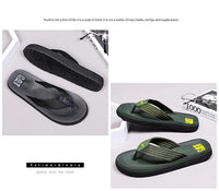 Men's GAT Flip-Flops Wide Strap Non-Pinch Retro Outdoor Anti-Slip Breathable British Style Sandals Beach Shoes - Buy online at  Vibe In Cart.