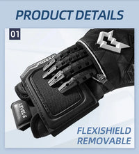 WVVOU Soccer Goalie Gloves for Adults and Youth, High Performance Goalkeeper Gloves with 5 Detachable Finger Saves - Buy online at  Vibe In Cart.