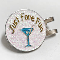 Magnetic Alloy Golf Marker with Hat Clip for Golf