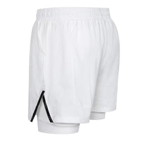 Men's Quick Dry 2 in 1 Polyester Training Sports Shorts