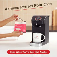 SWIRL Single Serve Coffee Maker Electric Kitchen Appliances Designed for Convenient Use with Cups or Mugs Features Automated Po - Buy online at  Vibe In Cart.
