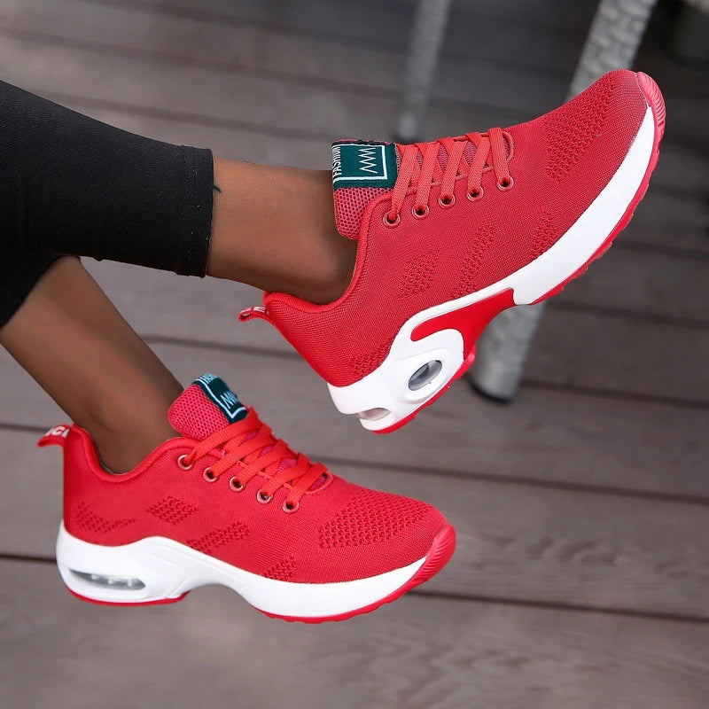 Women Platform Casual Sneakers Shoes Mesh Breathable Running Shoes Chunky Summer Sports Tenis Shoes 2024 Luxury Vulcanize Shoes - Buy online at  Vibe In Cart.