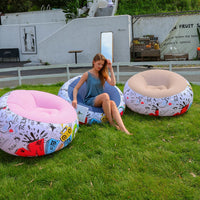 1PC Thickened Inflatable Lazy Sofa Lounge Chair – Perfect for Outdoor Courtyards & Indoor Leisure - Buy online at  Vibe In Cart.