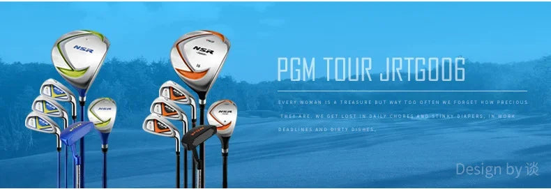 Children's Right Handed Golf Clubs Set with Bag and Headcover for Kids 95-155cm