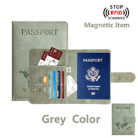 Travel Passport Holder in PU Material for Men and Women