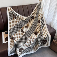 Women's Square Twill Scarf, 90x90 cm, for All Seasons