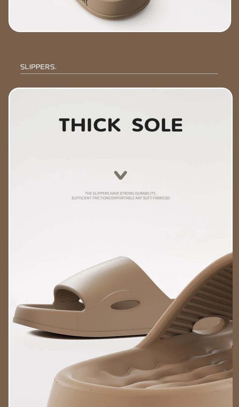 Indoor Home Sandals Fashion Men's Summer Ligtweight EVA Slippers Shoes Men Slippers Outdoor Students Women Comfortable Slides - Buy online at  Vibe In Cart.