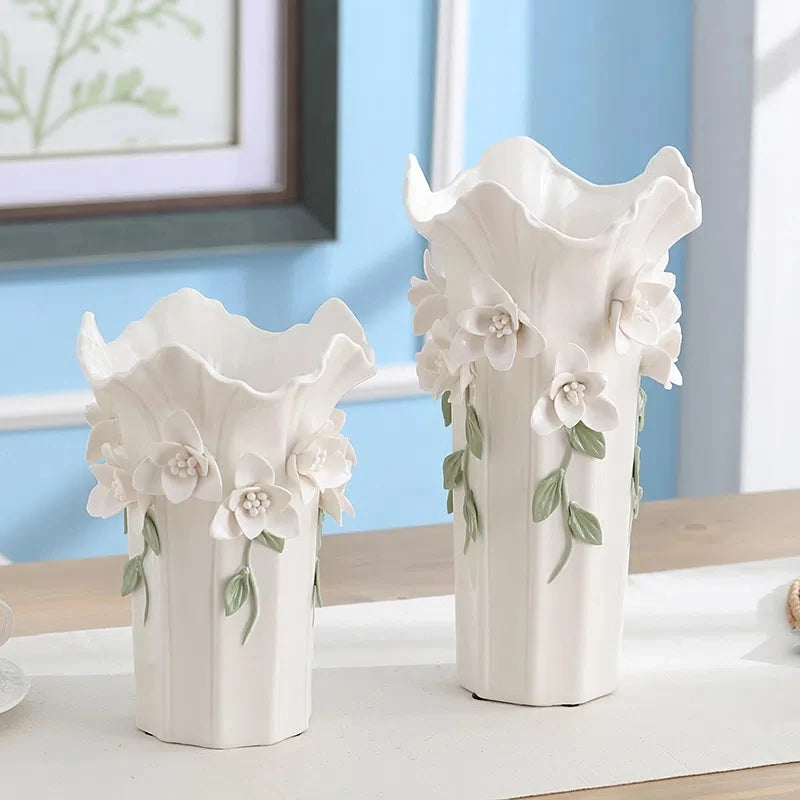 3D Ceramic Vase Home Decor Creative Design Porcelain Decorative Flower Vase For Wedding Decoration - Buy online at  Vibe In Cart.