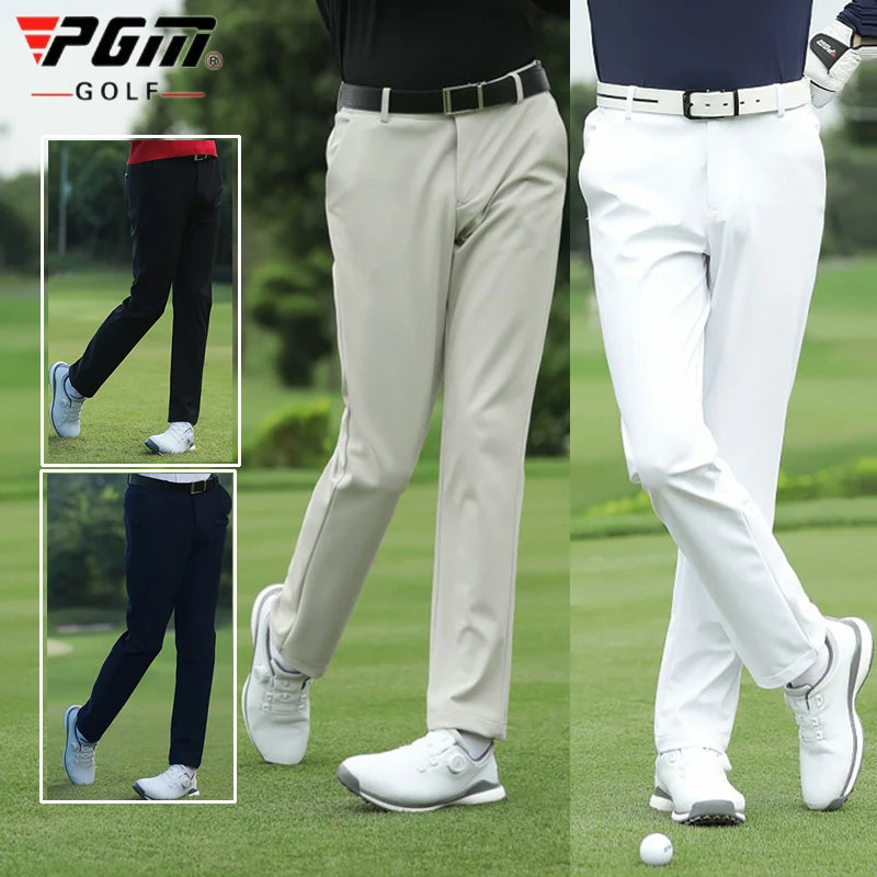 2025 Pgm Men Golf Sports Pants Winter Solid Color Casual Straight Golf Trousers Male Thicken Warm Windproof Sweatpant XXS-3XL - Buy online at  Vibe In Cart.