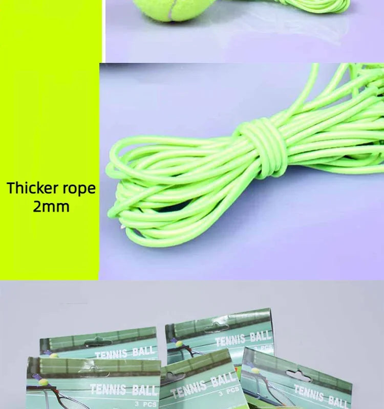 Tennis Training Ball with Cord Professional Tennis Training Primary Tool Self Study Tennis Exercise Auxiliary Training Equipment - Buy online at  Vibe In Cart.