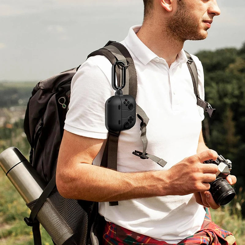 Silicone Shockproof 3D Gamepad Protective Earphone Case