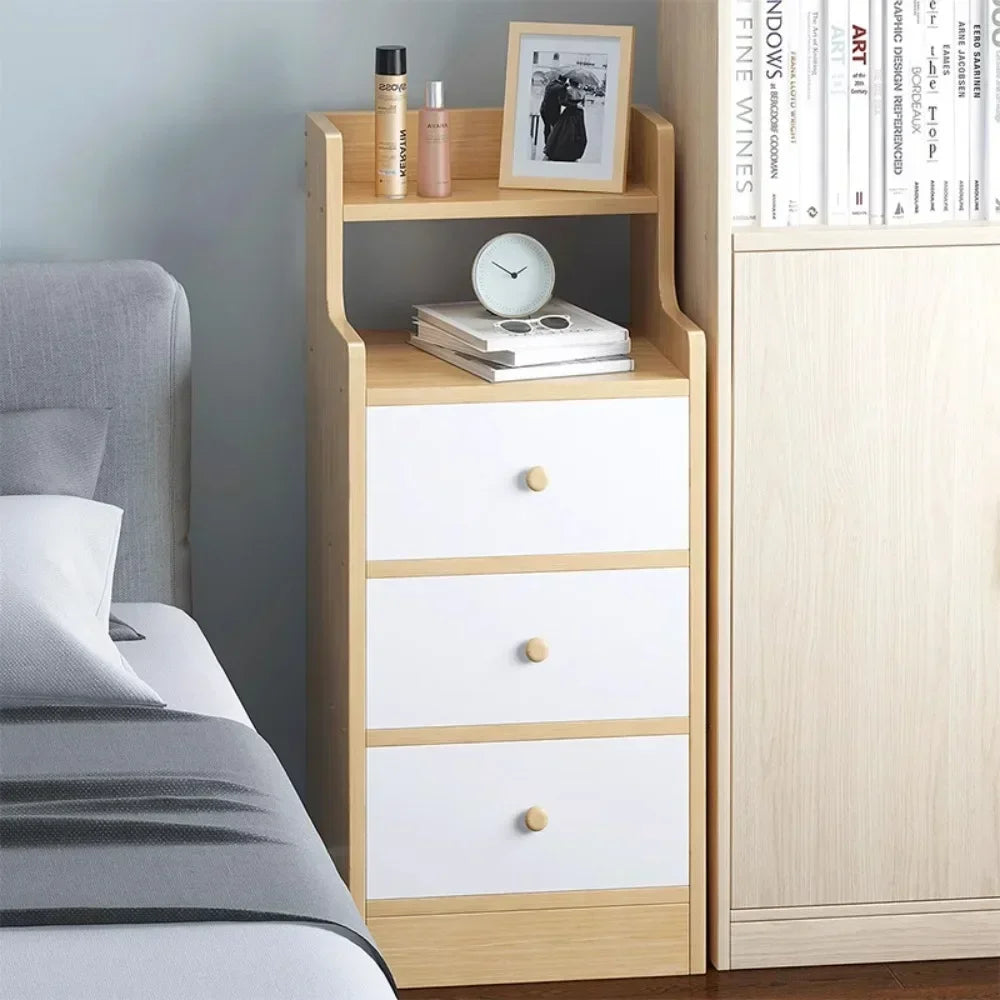 Bedside Table Bedroom Small-scale Simple Storage Rack High-capacity Modern Simple Storage Cabinet Multi Layer Storage Lockers - Buy online at  Vibe In Cart.
