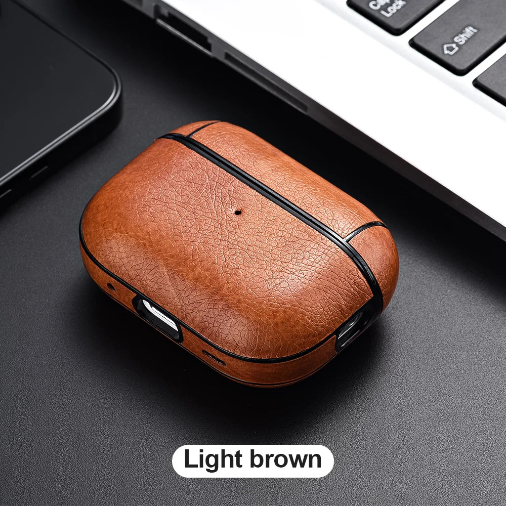 Leather Protective Case for Wireless In-Ear Earphones