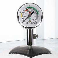 Soccer Ball Pressure Gauge Air Watch Or 3PCS Needle Football Volleyball Barometers Portable Air Release Valve Inflatable Tools - Buy online at  Vibe In Cart.