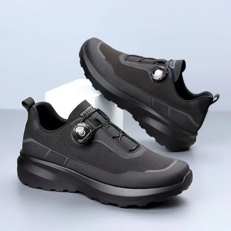 Original New Men Rotating-button Driving Sneakers Platform Casual Walking Shoes Outdoor Wear-resistant Running Sports Shoes Plus - Buy online at  Vibe In Cart.