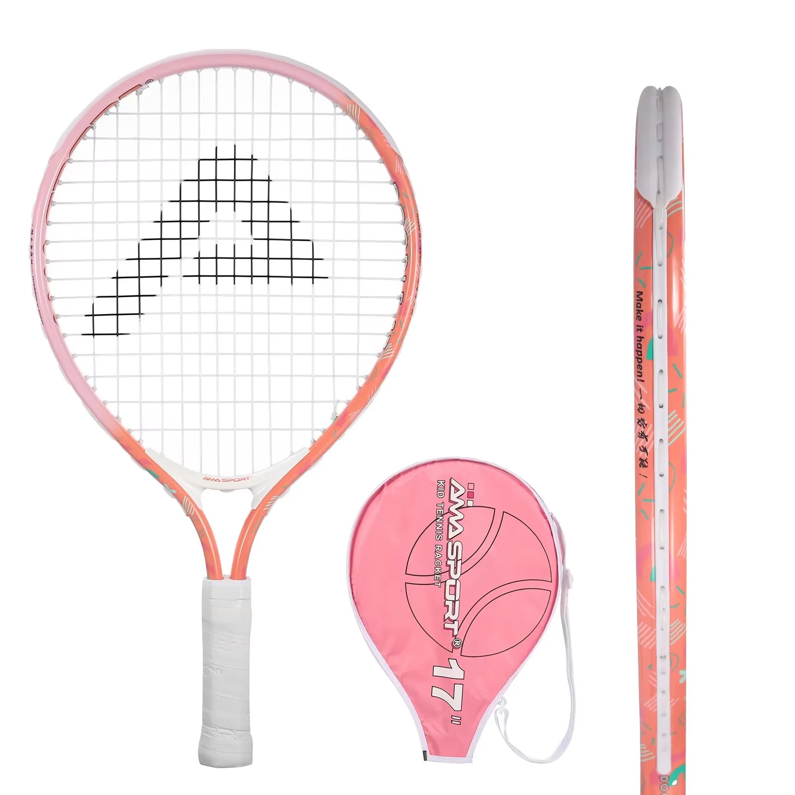 AMASPORT Tennis Rackets for Kids Toddlers 17'' with Cover Bag for Girl and Boy Tennis Racquet - Buy online at  Vibe In Cart.
